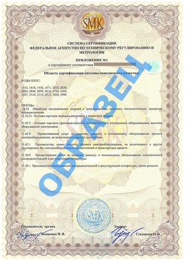 Приложение 1 Кузнецк Сертификат ГОСТ РВ 0015-002
